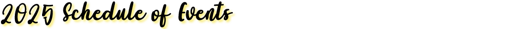 Calendar of Events